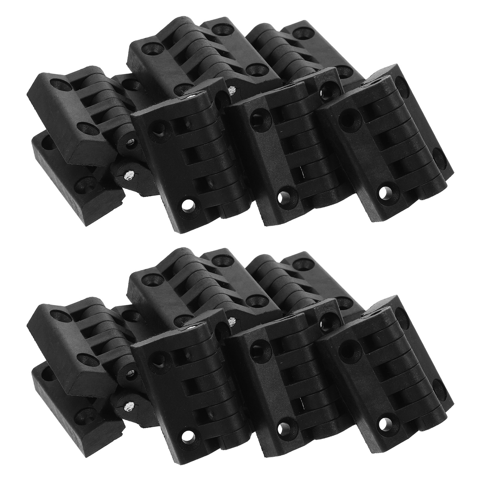 Cabinet Hinges - 20 Charnières en plastique robustes pour
