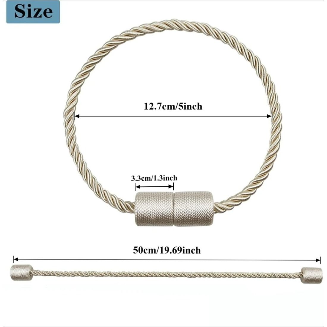 2 attaches magnétiques robuste - Curtain Rods avis et prix