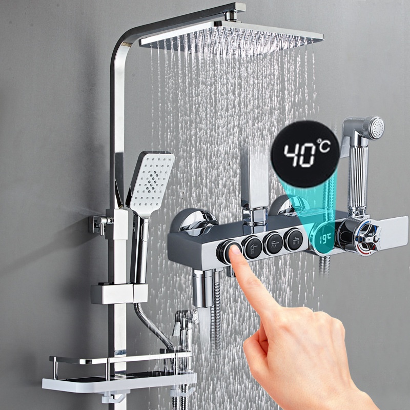 Ensemble de douche en laiton à - Faucet avis et prix
