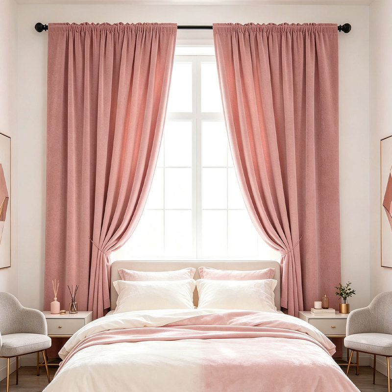 2 pièces de rideaux à tringle  - Curtain Rods avis et prix