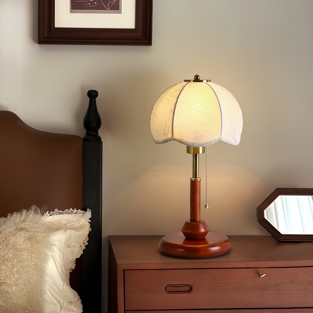 Lampe de table vintage à abat- - Light Switch avis et prix