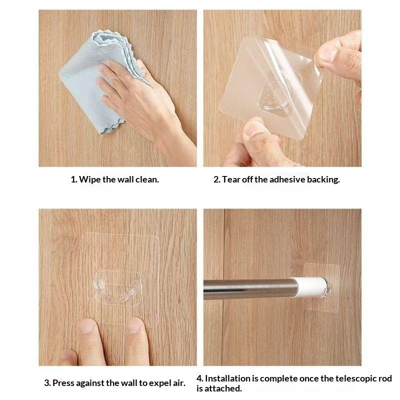 N$ 4 PCS Supports de tringle à - Curtain Rods avis et prix