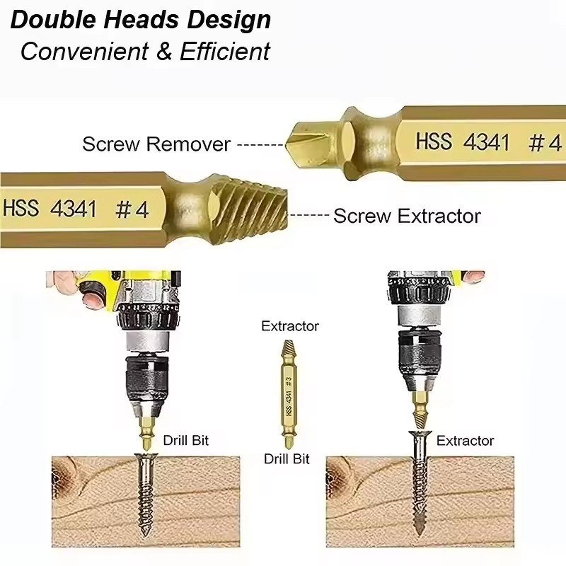 Jeu d'extracteurs de vis et bo - Drill Bits avis et prix