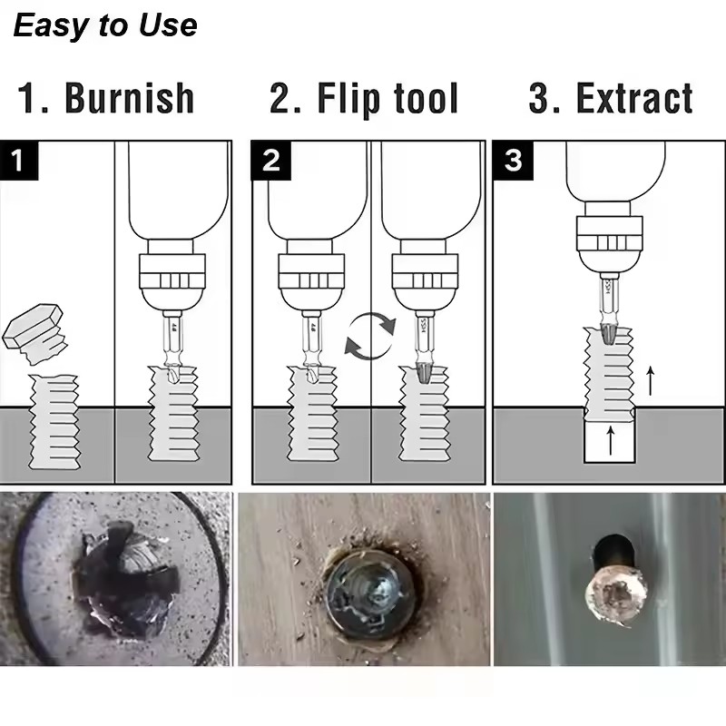 Jeu d'extracteurs de vis et bo - Drill Bits avis et prix