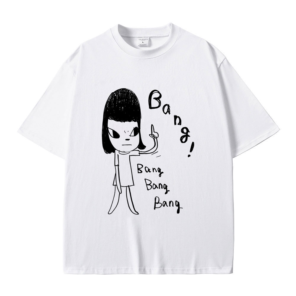 T-shirts drôles Yoshitomo Nara - Wallpaper avis et prix