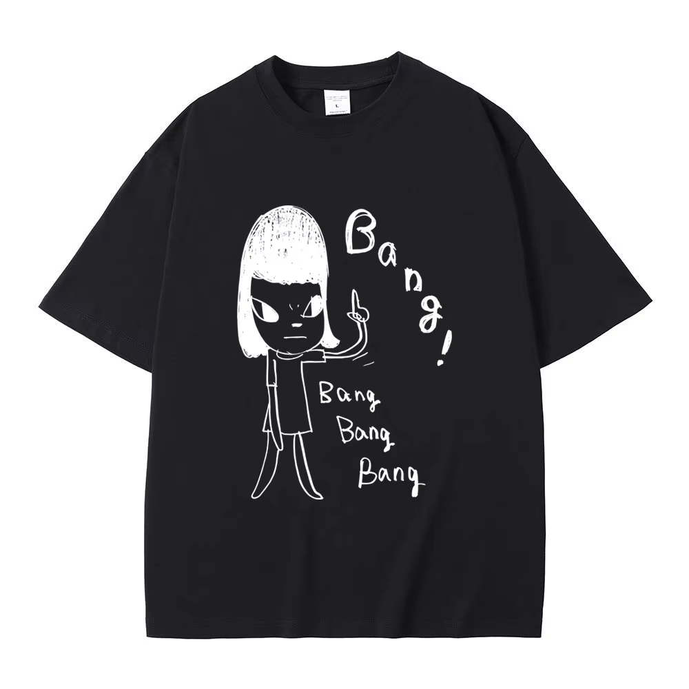 T-shirts drôles Yoshitomo Nara - Wallpaper avis et prix