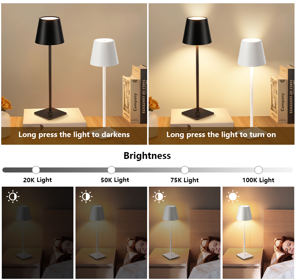 Lampe de bureau LED rechargeab - Light Switch avis et prix
