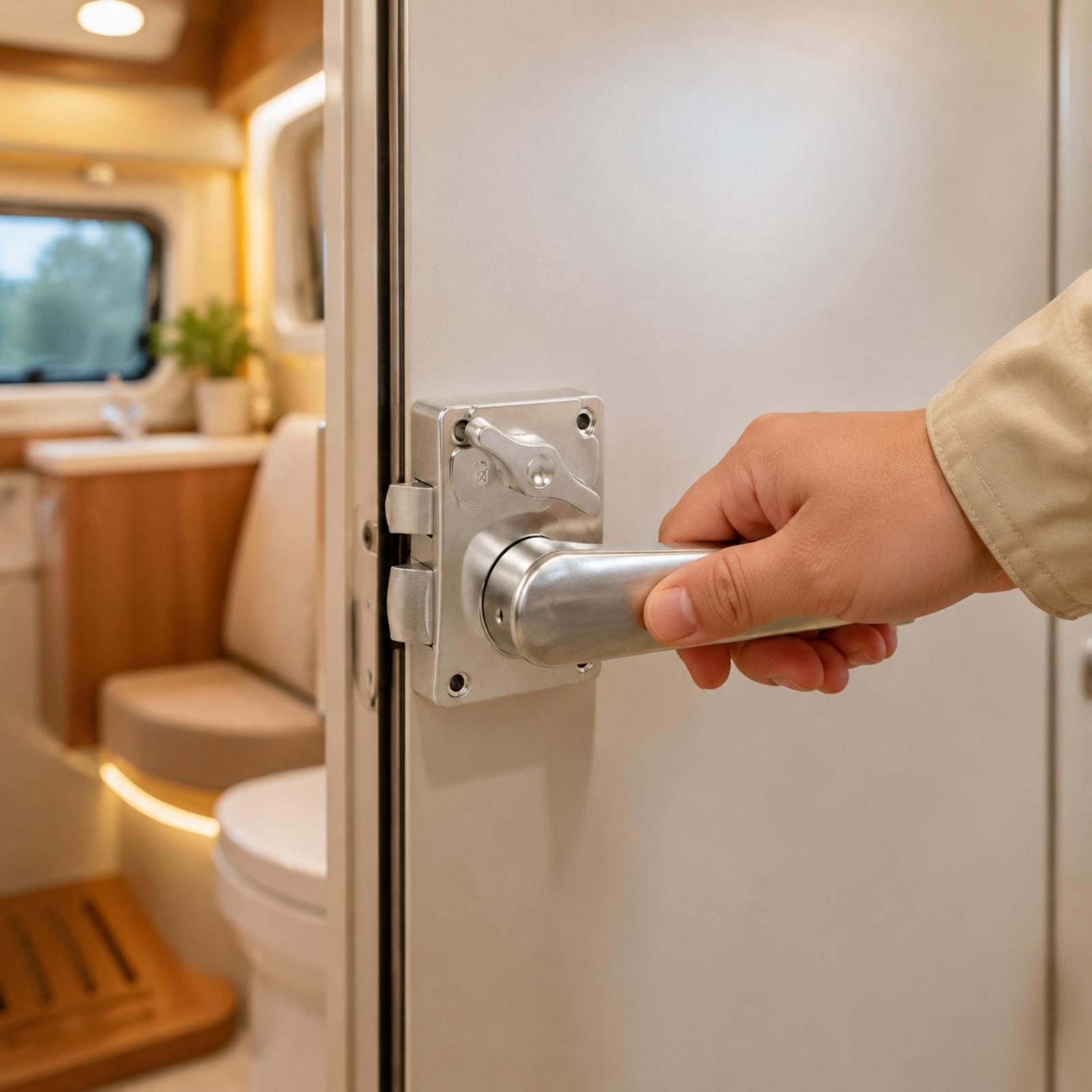 Serrure de porte de toilette p - Door Handle avis et prix